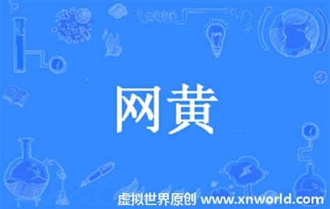 網黃 意思|网黄